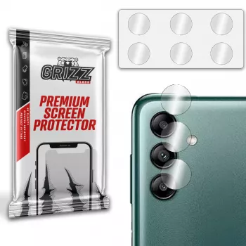 GrizzGlass kamerlencse-védő Samsung Galaxy A04s-hez - edzett üveg 9H
