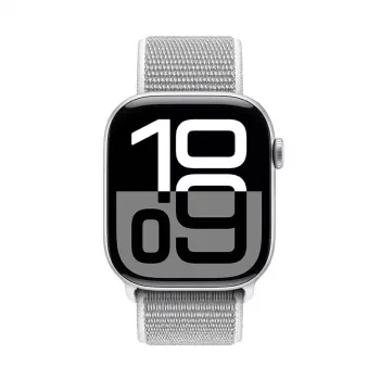 Crong Nylon Sport Loop Apple Watch 38/40/41/42 mm-hez (ezüstszürke)