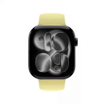 Crong Liquid - szíj Apple Watch 38/40/41/42mm-hez (szalmás sárga)