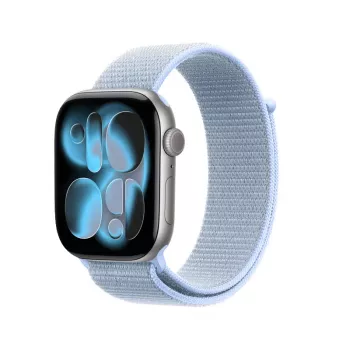 Crong Nylon szíj Apple Watch 38/40/41/42 mm-hez kék