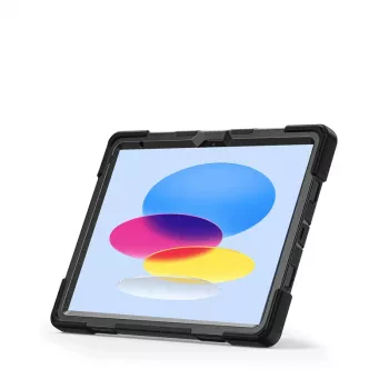 Crong Defender Plus tok iPad 11 A16 (2025) / 10,9 inch (2022) fekete