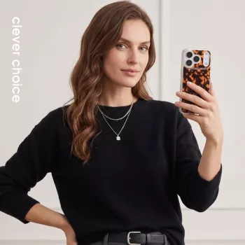 Crong Deluxe MAG Cover - tok iPhone 17 Pro MagSafe (teknős)