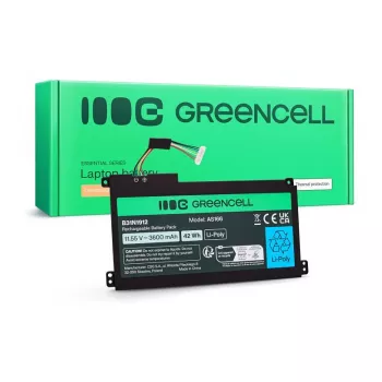 Green Cell akkumulátor ASUS C31N1912 / B31N1912, 3 cellás, 42Wh, 11,55V, Li-ion polimer, fekete