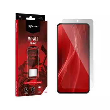 MYSCREEN PROTECTOR MS ImpactGLASS Samsung Galaxy A53 5G fekete ütésálló hibrid üveg 8H
