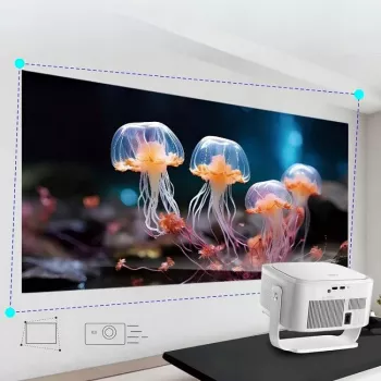 Zenwire PrimeView IMC460 Pro mini projektor hordozható Android 14 WiFi