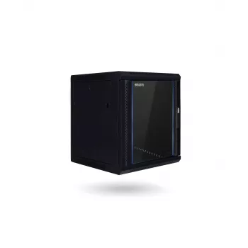 RACKTEL RL-4512WR 12U 600x450 fali szekrény, fekete