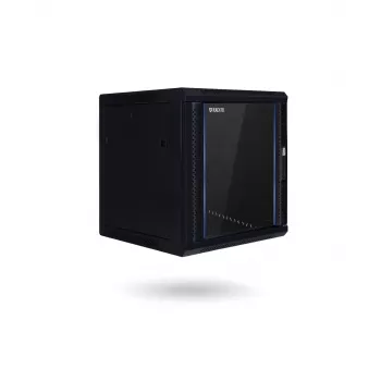 RACKTEL RL-6612WR 12U 600x600 fali rack szekrény, fekete