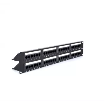 RACKTEL RL-PP4885E 48 portos Cat.5e UTP patch panel 2U 19