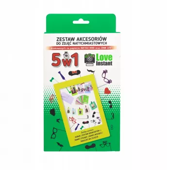 LOVEINSTANT 5-in-1 Accessory Kit for Fujifilm Instax Mini 40, 11, 9, 8, 7s, Evo, LiPlay, 90, 70