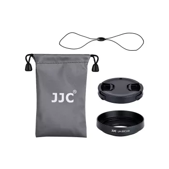 JJC 2 az 1-ben védőkészlet ellenfényellenző + objektívsapka Canon G1X Mark III-hoz