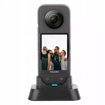 SUNNYLIFE mini állvány / markolat Insta360 X3-hoz - fekete