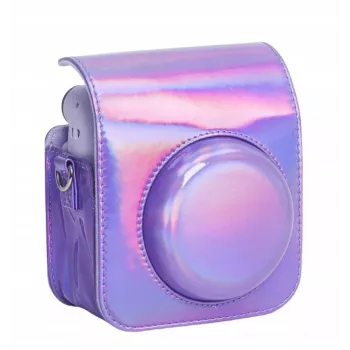 LOVEINSTANT Case Cover Pouch for Fujifilm Instax Mini 12 - Purple Glitter