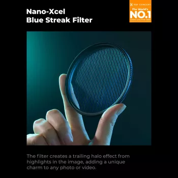 K&F Concept Nano-X Blue Streak anamorfikus hatásszűrő 82mm