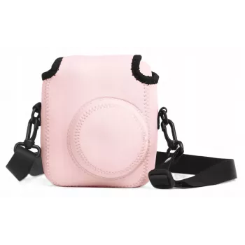 LOVEINSTANT puha neoprén tok Fujifilm Instax Mini 12-höz - rózsaszín