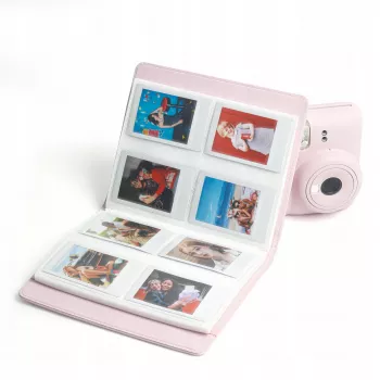 LOVEINSTANT fotóalbum 288 fotóhoz Fuji Instax Canon Xiaomi Polaroid HP Kodak Zink kamerákhoz / fedélablak / kék