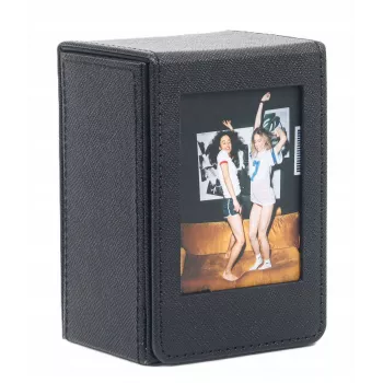 LOVEINSTANT fotótároló doboz Fujifilm Instax Mini 100 fotóhoz – fekete