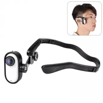PULUZ mágneses fejpánt-rögzítés Insta360 GO 3 / GO 3S kamerához – fekete PU974B