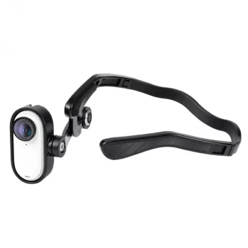 PULUZ mágneses fejpánt-rögzítés Insta360 GO 3 / GO 3S kamerához – fekete PU974B