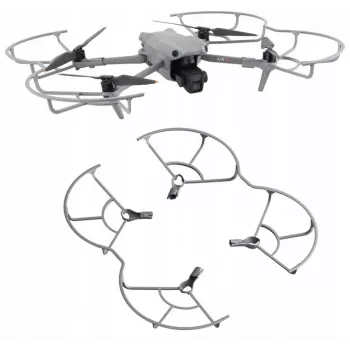 SUNNYLIFE légcsavar-védő készlet DJI Air 3 / Air 3S drónhoz - 4 darabos csomag sötétszürke