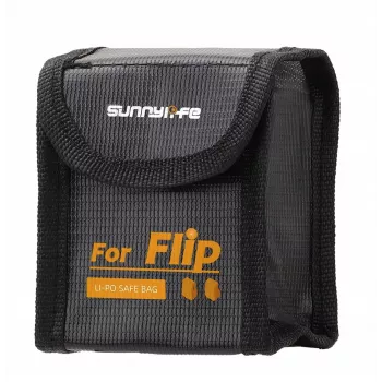SUNNYLIFE tűzálló akkumulátor-biztonsági táska DJI Flip drónhoz - 2 akkumulátor helye - FP-DC955-2
