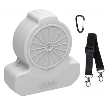 SUNNYLIFE Hard Case hordtáska DJI Flip drónhoz vállhevederrel, szürke, FP-SN953-GY