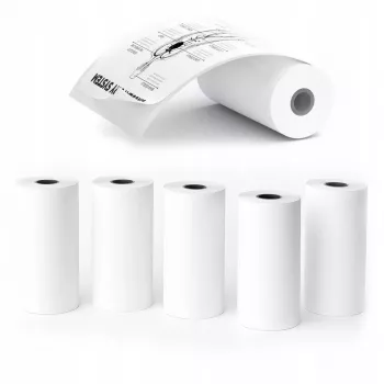 LOVEINSTANT fehér öntapadós papírcímkék 5x tekercs 3,5m Love Instant X6 / S1 / Phomemo T02 / M02x-hez