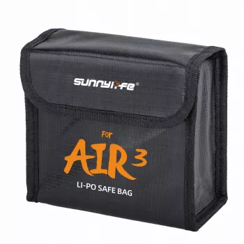 SUNNYLIFE tűzálló táska 3 DJI Air 3 / 3S akkumulátorhoz