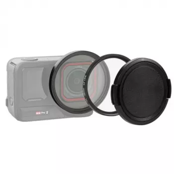 PULUZ 3 az 1-ben UV szűrő adapter készlet 52mm objektívsapka Insta360 Ace Pro 2-höz / PU770B