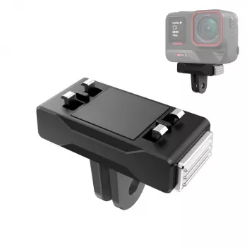 PULUZ mágneses gyorskioldó tartó Insta360 X5 / X4 Air / Ace Pro 2 készülékhez / PU771B