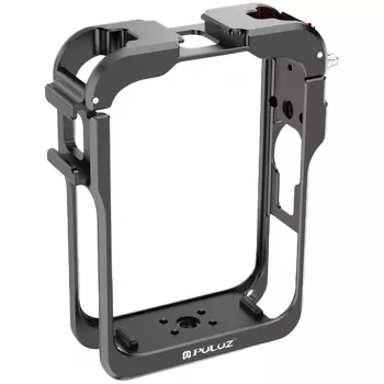 PULUZ kerettartó védőkeret 2x hidegcípő-tartóval és 1/4 inch menettel DJI Osmo 360-hoz (PU781B)