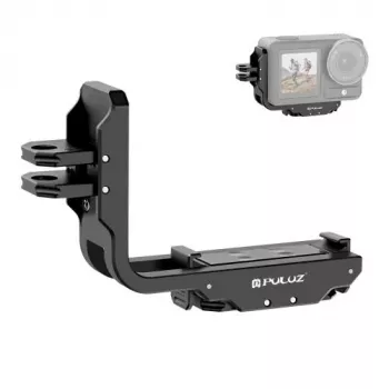 PULUZ PU768B ketrecsín DJI Osmo Action 5 Pro / 4-hez, vízszintes és függőleges