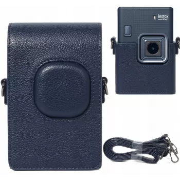 LOVEINSTANT védőtok Fujifilm Instax Mini LiPlay+ készülékhez, navy kék