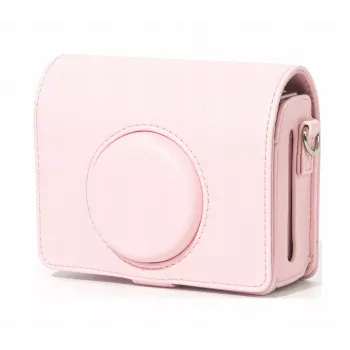 LOVEINSTANT védőtok táska Fujifilm Instax Mini Evo készülékhez - rózsaszín / vízszintes