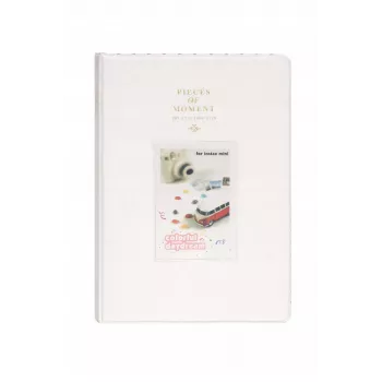 LOVEINSTANT fotóalbum 128 képhez Fujifilm Instax Mini 99 12 40 11 41 Evo LiPlay Link készülékhez / fehér
