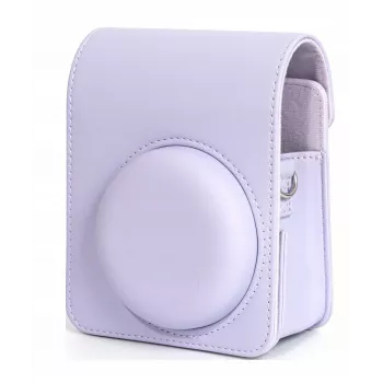 LOVEINSTANT kameratáska és fotóalbum készlet Fujifilm Instax Mini 13-hoz - lila