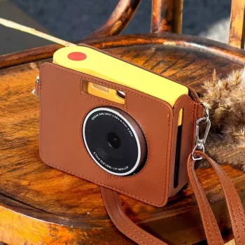 LOVEINSTANT tok huzat Kodak Mini Shot 3 Era MS300 azonnali fényképezőgéphez - barna