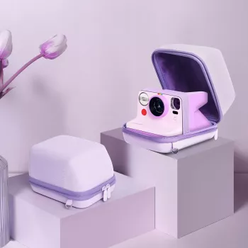 LOVEINSTANT tok Polaroid Now, Now+, Onestep+, Onestep 2 VF-hez – lila
