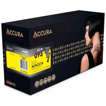 ACCURA kompatibilis tonerpatron Konica Minolta TNP-93K (AE1Y151) helyettesítő – fekete, normál kapacitás, 1 darabos kiszerelés