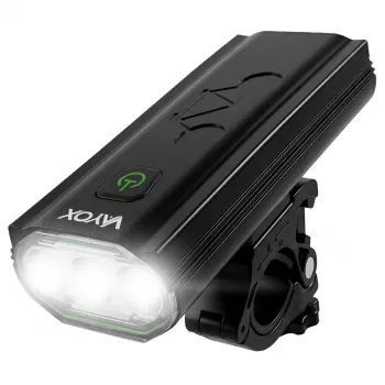 VAYOX VA0112 kerékpáros első lámpa, 980 lm, 4000 mAh, powerbank funkció, IPX6, USB-C
