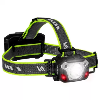 VAYOX VA0103 akkumulátoros fejlámpa, 1200 lm, SST40, mozgásérzékelő, powerbank funkció