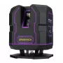 Ermenrich LV30 PRO lézeres szintező - 3x360° zöld, 12 vonal, önszintező, IP54