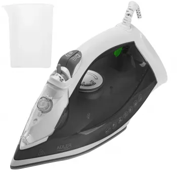Adler AD 5051 gőzvasaló kerámia talppal, 2600 W, 350 ml tartály
