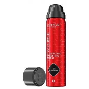 L'Oreal Infaillible 3-Second Setting Mist sminkfixáló spray 75 ml