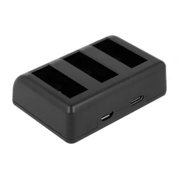 Newell SDC-USB háromcsatornás töltő DJI Osmo Action BCX204 akkumulátorokhoz