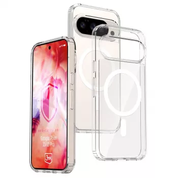3MK PROTECTION Google Pixel 10/10 Pro - 3mk Hardy LiqForce MagCase fekete