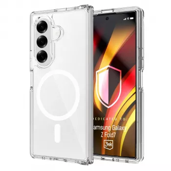 3MK PROTECTION Samsung Galaxy Z Fold 7 - 3mk Hardy LiqForce MagCase - fekete