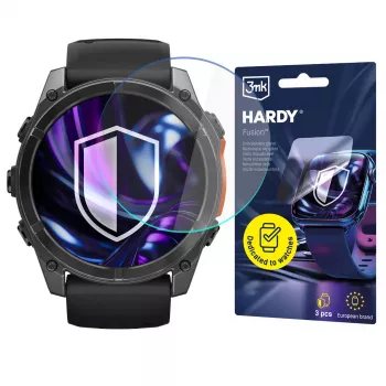 3MK PROTECTION Garmin Fenix 8 Pro 51mm (Amoled, MicroLED) - 3mk Hardy Fusion okosóra-védő