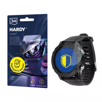 3MK PROTECTION Kruger&Matz Activity Black - 3mk Hardy Fusion okosóra-védő