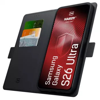 3MK PROTECTION Samsung Galaxy S26 Ultra - 3mk Hardy Foldy tok fekete