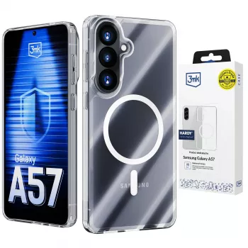 3MK PROTECTION Samsung Galaxy A57 - 3mk Hardy LiqForce MagCase fekete